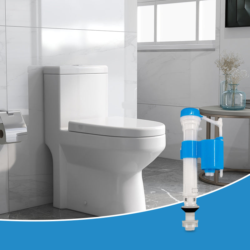 Valvola Di Riempimento Per WC 1/2 Pollice Ingresso Inferiore - Altezza Regolabile 20,3-30,5 Cm, Ugello In Ottone, Corpo In Plastica, Certificata WRAS