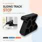 🚪 Acquistane 1, ricevi 1 in omaggio💕Ferma Porta per Binari Scorrevoli – Riduce gli Urti e gli Sbat­timenti | Installazione su Finestre e Porte Balcone | Struttura Compatta in PP 🛡️