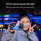 🔥Saldi estivi 49% di sconto🔥Anello luminoso clip-on per selfie con luci a tre colori e specchio