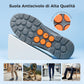 Sneakers Ortopediche Slip-On da Uomo, Traspiranti e Confortevoli con Solette in Memory Foam
