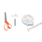 🔥SALDI CALDI 50% DI SCONTO🎁✂️ Forbici a zig‑zag – Acciaio inox, manici ergonomici imbottiti – Perfette per cucito, trapunte e scrapbooking! 🧵💨