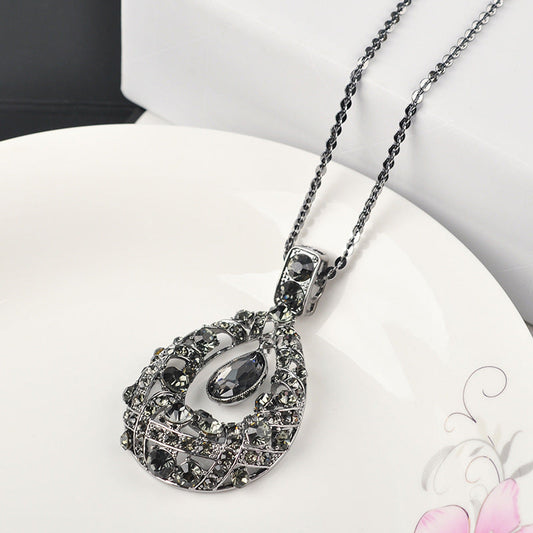 🌟Regalo di Natale perfetto🎅🎁Collana in ossidiana