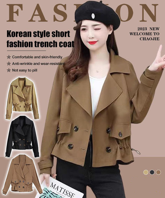 Trench corto alla coreana