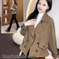 Trench corto alla coreana