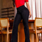⏳ Offerta Speciale a Tempo Limitato ⏰ Jeans a Zampa Elastici Donna – Vita Alta, Aderenza al Corpo e Stile Retrò ✨