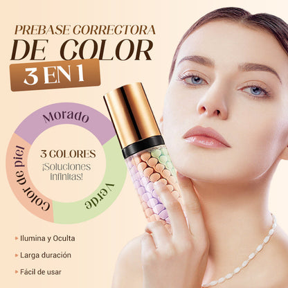Primer correttore del colore 3 in 1 in un unico passaggio