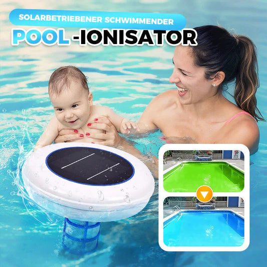 🏊‍♀️ SCONTO DEL 50% ORA! 💧 MAI PIÙ CLORO AGGRESSIVO! Ionizzatore solare per piscina | Sanificatore a ioni di rame e argento alimentato a energia solare, riduce il cloro fino all'85%, inibisce alghe e batteri