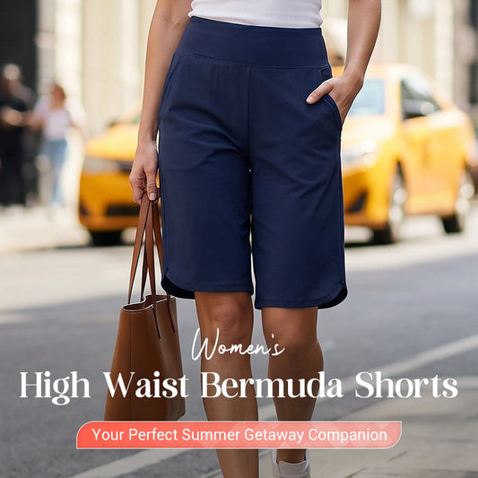 🔥Short da yoga a vita alta da donna con tasche