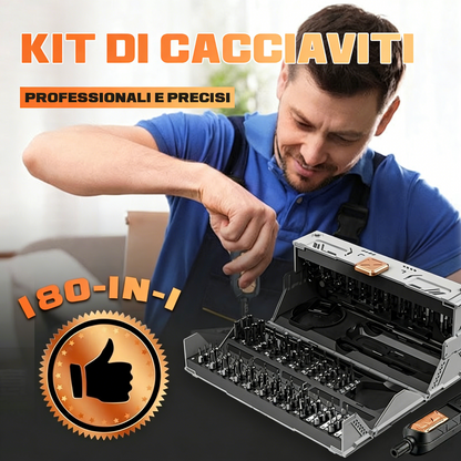 180-in-1 Professional Precision Screwdriver Kit