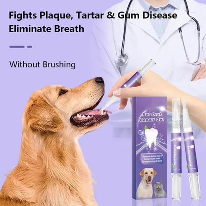 Gel riparatore di denti per cani e gatti