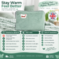 🎉 Saldi 2026 — 55% DI SCONTO! 🥰 Cuscinetto termico ricaricabile in peluche – Morbido scaldamani e scaldacorpo per l'inverno 💥