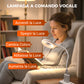 Lampada USB LED con comando vocale