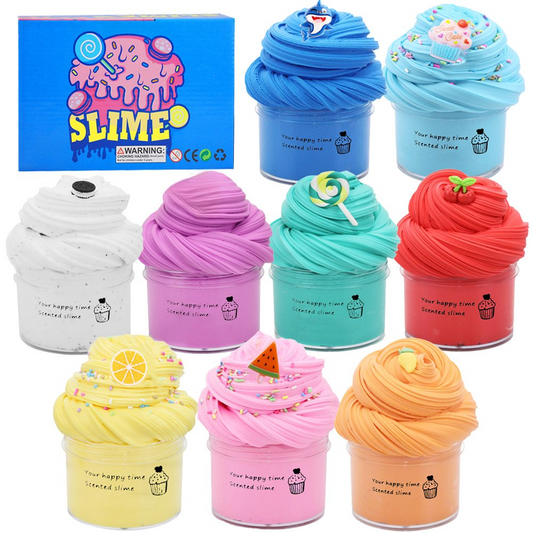 ⏰Saldi natalizi SCONTO DEL 50%!!🎁Super Clay Slime DIY Argilla morbida e soffice Slime profumato Argilla sensoriale