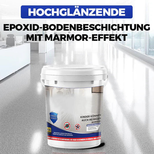 🔥 Fino al 49% di sconto! 🔥 Rivestimento per pavimenti in resina epossidica ad alta lucentezza con effetto marmo