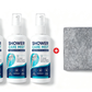 🚿✨ Spray anticalcare ad azione rapida – Rimuove il calcare in un attimo da docce e rubinetti! 💪🧼