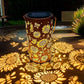 🔥OFFERTA SPECIALE 49% DI SCONTO - 🌞Lanterna da giardino colorata a energia solare con motivo a girasole