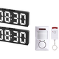⚡ Vendite calde 🔥 Fotocamera orologio digitale intelligente con WiFi dual band (5 GHz e 2,4 GHz) | Sistema di sicurezza domestica e monitoraggio in tempo reale
