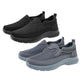 Sneakers Ortopediche Slip-On da Uomo, Traspiranti e Confortevoli con Solette in Memory Foam
