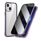 ✨  LETZTER TAG VENDITA 50% di sconto ✨ Custodia magnetica per iPhone con vetro protettivo e cornice metallica