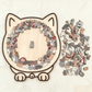 🎁Saldi natalizi 50% DI SCONTO🎅Puzzle in legno a forma di gatto in colori Morandi da 135 pezzi