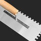 Utensile per piastrelle cazzuola dentata