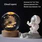 🥳SVENDITA 2026🥳💞OLTRE 50.000 PEZZI VENDUTI!💫🌌 Porta la galassia nella tua stanza. Luce notturna con sfera di cristallo 3D – 50% DI SCONTO! ✨🌙
