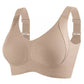 🎁OFFERTA ECCEZIONALE 2026💕Reggiseno senza cuciture con sottili righe e sostegno a W – Comodità e stile!