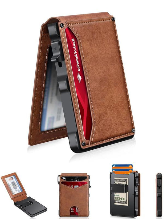 🔥🎁Nuovo arrivo: 50% DI SCONTO – Portafoglio sottile uomo con RFID