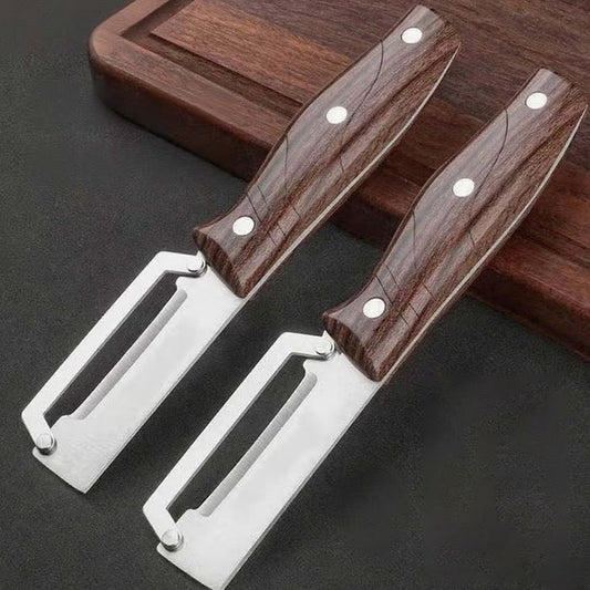🏆Compra 2 e ne ricevi 1 in omaggio🥗 Sbucciatore Multifunzionale per Cucina 🔪 – Taglia, Affetta e Pelatrice in un Solo Strumento! ✨