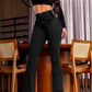 ⏳ Offerta Speciale a Tempo Limitato ⏰ Jeans a Zampa Elastici Donna – Vita Alta, Aderenza al Corpo e Stile Retrò ✨