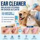 🐶 SCONTO DEL 50%! 🌿 Soluzione detergente per le orecchie di cani e gatti – Allevia il prurito, pulisce delicatamente – Estratti vegetali naturali e formula delicata – Ideale per orecchie sensibili 🐱✨