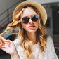👓 SCONTO DEL 50% IN QUESTO MOMENTO! ⚡ Occhiali da sole oversize a occhio di gatto – Lenti polarizzate UV400, indossabili sopra gli occhiali da vista e dal design alla moda per donna ✨