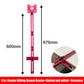 Supporto per fresatura di scanalature 4 in 1 per router