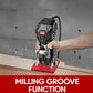 Supporto per fresatura di scanalature 4 in 1 per router