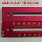Supporto per fresatura di scanalature 4 in 1 per router