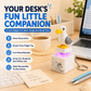 📢Acquistane 2 il 1 in omaggio💕Portachiavi elettronico luminoso “Mine Little Bird” con attivazione vocale: portachiavi creativo a forma di papera con funzione “premi per giocare”