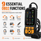 🥳OFFERTA SPECIALE 2026🥳🔧 Scanner OBD2 professionale – Legge e cancella i codici di errore, i dati in tempo reale e lo stato di conformità I/M. Funziona su auto dal 1996 in poi. 🛠️✨
