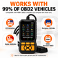 🥳OFFERTA SPECIALE 2026🥳🔧 Scanner OBD2 professionale – Legge e cancella i codici di errore, i dati in tempo reale e lo stato di conformità I/M. Funziona su auto dal 1996 in poi. 🛠️✨