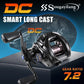 🌞Dai il via alla primavera con il 50% di sconto!🎣Mulinello da baitcasting DC - Sistema di frizione digitale (addio al groviglio!) - Rapporto di trasmissione 7,2:1 ad alta velocità - Per la pesca dei predatori in acqua dolce e salata