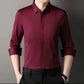 Camicia da uomo senza pieghe con bottoni