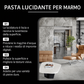 🎉 🔥 OFFERTA LIMITATA – 50% DI SCONTO!🏠 Dimentica le Ristrutturazioni Costose – Pasta per Marmo per Rinnovare Piani di Lavoro e Superfici in Pietra