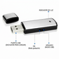 🎙️💾  Registratore vocale USB 2 in 1 – Attivazione vocale, riduzione del rumore intelligente e archivi salvati 🔒⚡