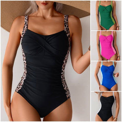 🎁Nuovi arrivi: 50% di sconto💥🩱 Costume da bagno intero aderente con scollo all'americana 🌴 | Mantiene perfettamente la forma in spiaggia