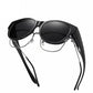 👓 SCONTO DEL 50% IN QUESTO MOMENTO! ⚡ Occhiali da sole oversize a occhio di gatto – Lenti polarizzate UV400, indossabili sopra gli occhiali da vista e dal design alla moda per donna ✨