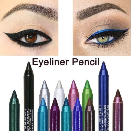 📢Compra 1 ricevi 1 in omaggio💕Matita eyeliner waterproof a lunga tenuta, cosmetici per il trucco degli occhi di tendenza