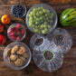 🧴Acquistane 1 e ne ricevi 1 in omaggio🍲 Coperture elastiche per alimenti – confezione multipla da 100 pezzi – mantieni il cibo fresco e protetto! 🔄🥗✨