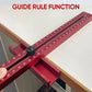 Supporto per fresatura di scanalature 4 in 1 per router