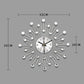 ✨🕰️ 60% di sconto ⚡ Orologio da parete con strass – Silenzioso, lusso minimalista e resistente! Perfetto per soggiorno, sala da pranzo o ingresso 💎🏡