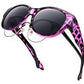 👓 SCONTO DEL 50% IN QUESTO MOMENTO! ⚡ Occhiali da sole oversize a occhio di gatto – Lenti polarizzate UV400, indossabili sopra gli occhiali da vista e dal design alla moda per donna ✨