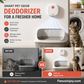 🔥55% DI SCONTO PER UN TEMPO LIMITATO! 🌬️ Dì addio ai cattivi odori! Eliminatore di odori intelligente e silenzioso per animali domestici 🐾